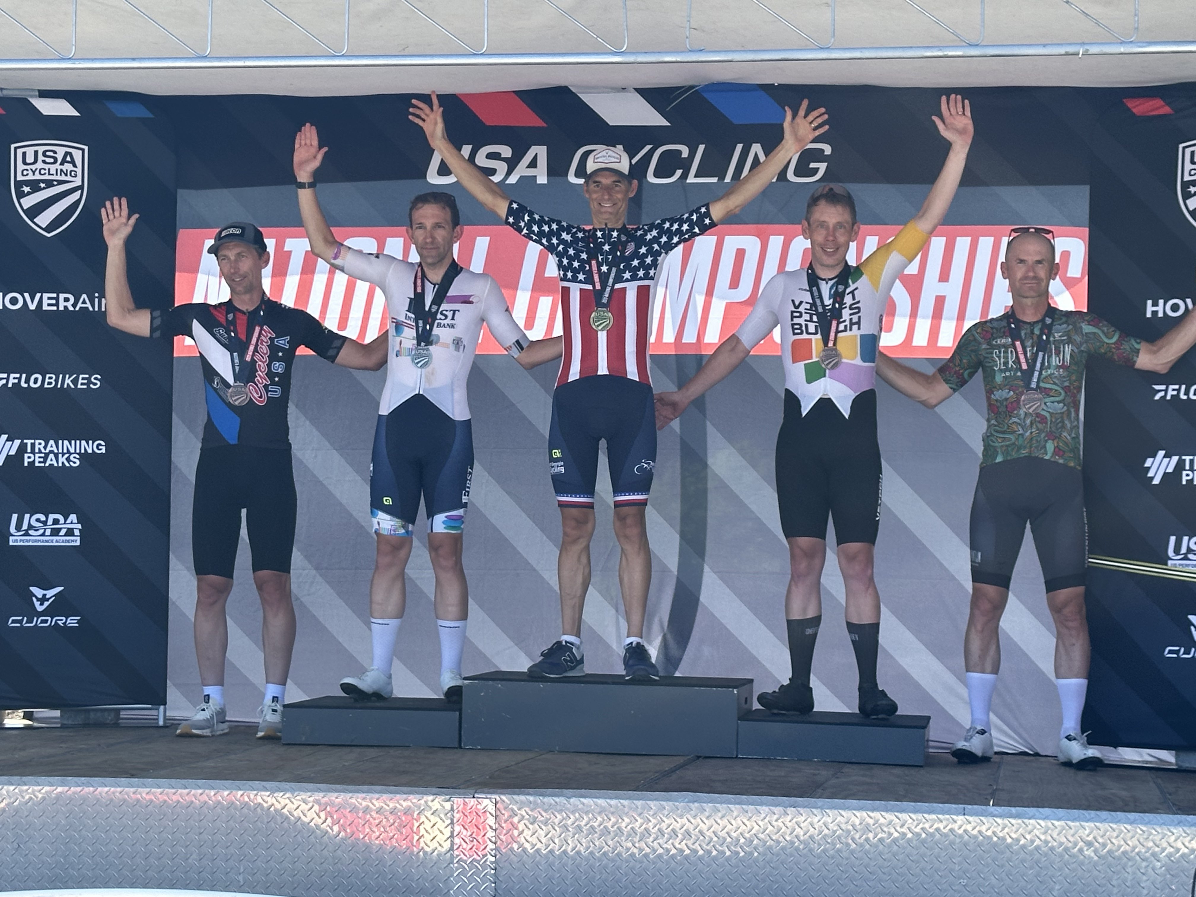 Shawn on the podium at Pro Nationals 2025